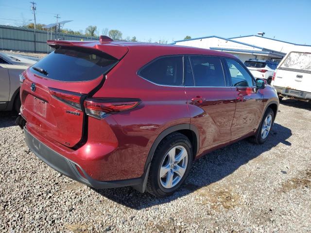 Red Toyota Highlander